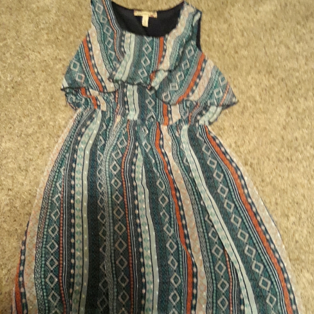 Multicolor dress.